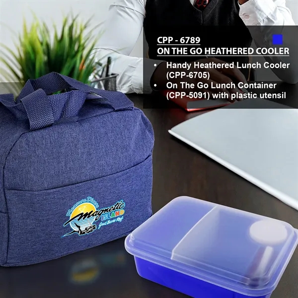 On The Go Heathered Cooler... from ASI 30208 A P Specialties / AP Specialties