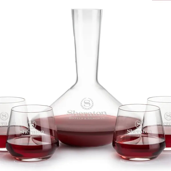 Tucson Carafe & Stemless Wine Set... from ASI 84592 St Regis Group