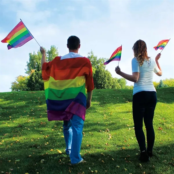 Pride themed body flag.... from ASI 87188 Showdown Displays