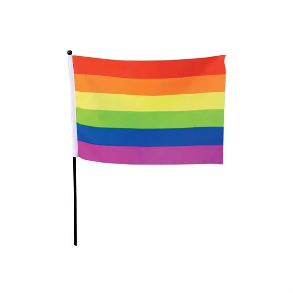 8" pride themed stick flags.... from ASI 87188 Showdown Displays