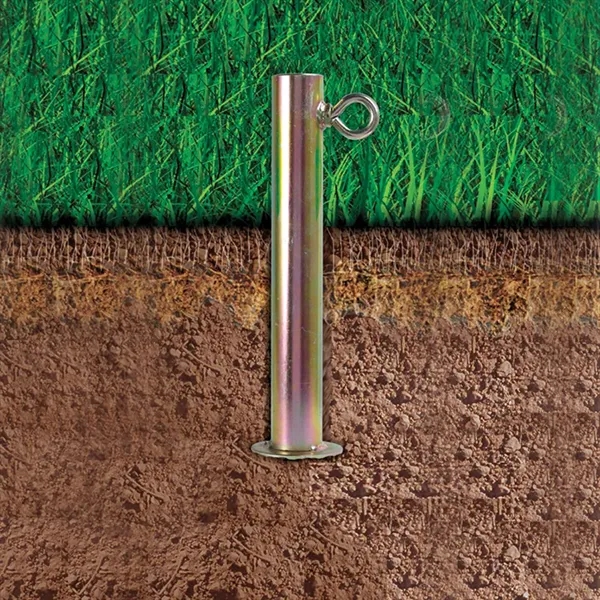 Ground sleeve that's designed for use with In-Ground banner poles.... from ASI 87188 Showdown Displays