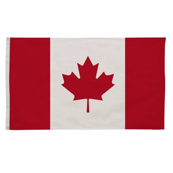 3' x 5' international flag with snow-white header and brass grommets.... from ASI 87188 Showdown Displays