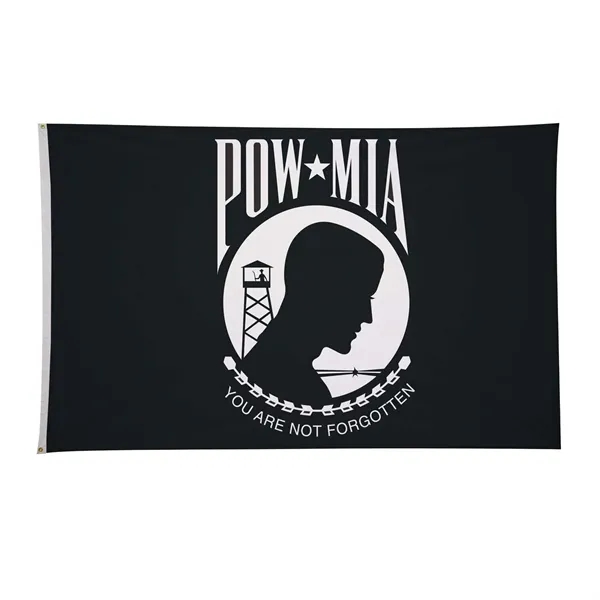 5' x 8' POW/MIA flag made of high-quality nylon with double... from ASI 87188 Showdown Displays