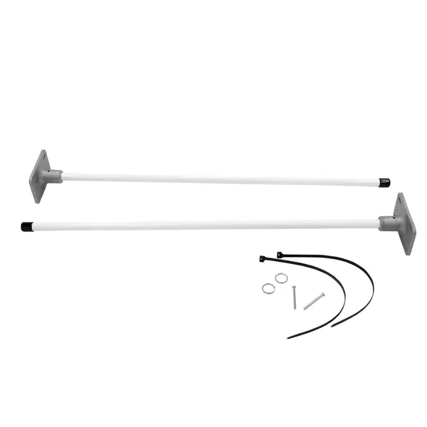 36" vertical wall mount bracket system made of rust-free cast aluminum.... from ASI 87188 Showdown Displays