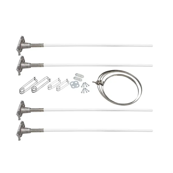 30" premium bracket system to hang two banners.... from ASI 87188 Showdown Displays