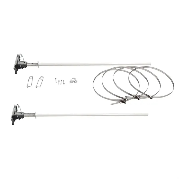 30" premium bracket system to hang one banner.... from ASI 87188 Showdown Displays