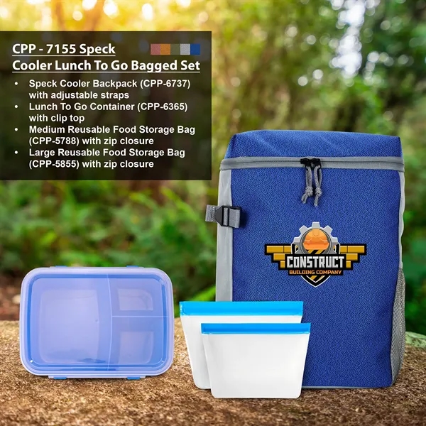 SPECK COOLER LUNCH TO GO BAGGED SET... from ASI 30208 A P Specialties / AP Specialties
