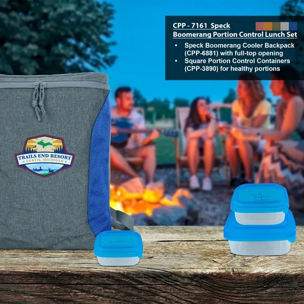 Speck Boomerang Portion Control Lunch Set... from ASI 30208 A P Specialties / AP Specialties