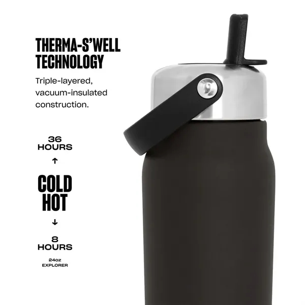The 24oz S'well® Explorer w/ Flip Straw is great for all... from ASI 84592 St Regis Group