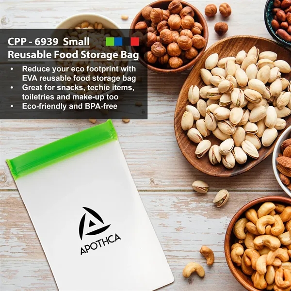 Small Reusable Food Storage Bag... from ASI 30208 A P Specialties
