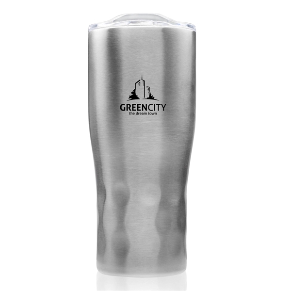 25. oz. stainless steel travel mug with double wall vacuum insulation... from ASI 39552 BEL Promo