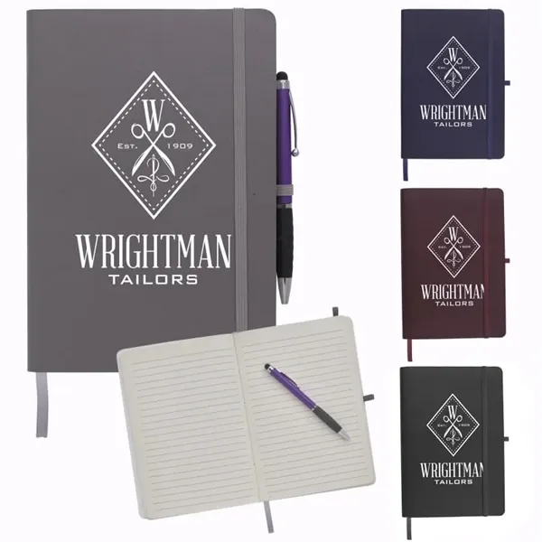 Classic Textured Journal... from ASI 40480 Koozie Group