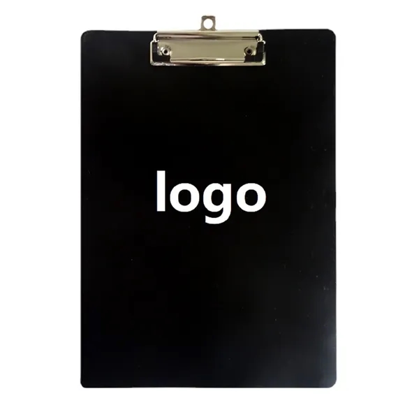 PP plastic clipboard with metal clip plus 1 color silkscreen imprint... from ASI 37218 Athena Promo (tm)