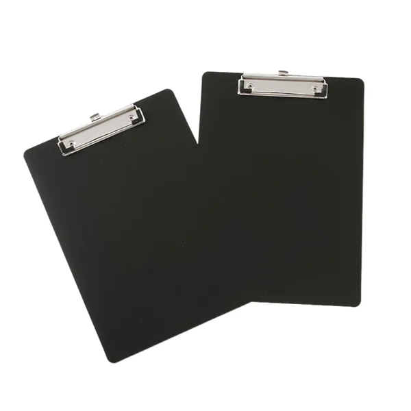 PP plastic clipboard with metal clip plus 1 color silkscreen imprint... from ASI 37218 Athena Promo (tm)