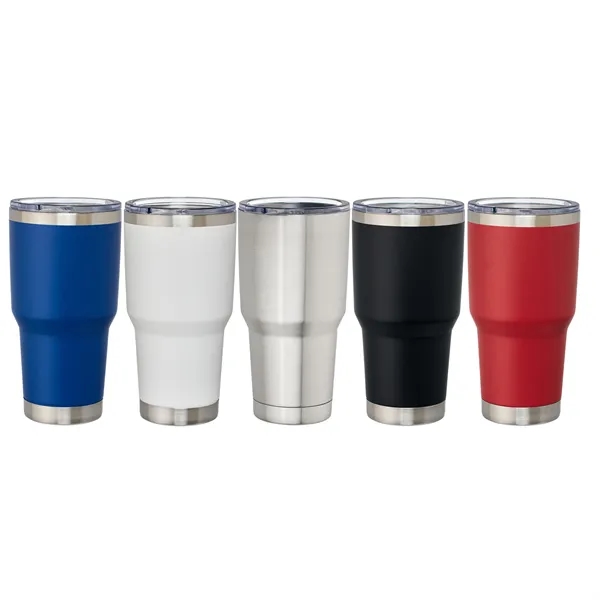 30 oz. Custom Full Color Insulated Tumbler with powder-coated matte finish.... from ASI 64845 Kin Image Inc / Himmers International Inc. DBA Kin Image Inc