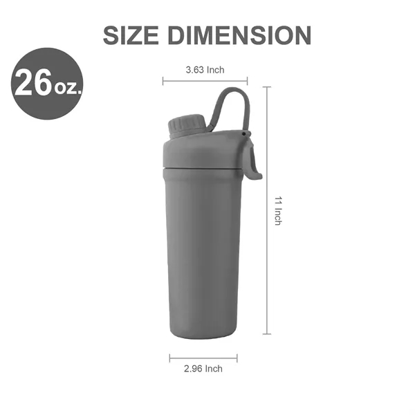 26 oz. Double Wall Stainless Steel Vacuum Ice Shaker... from ASI 39820 Opusline (Benmex)
