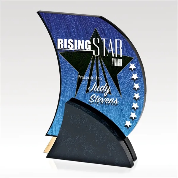 Clear acrylic award with seek, clean lines.... from ASI 93986 Visions/Awardcraft / Visions Awards