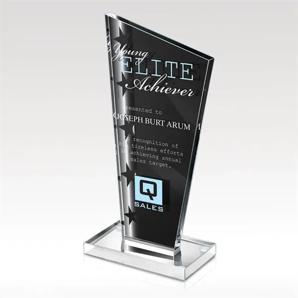 Take advantage of this clear acrylic designs generous imprint areas to... from ASI 93986 Visions/Awardcraft