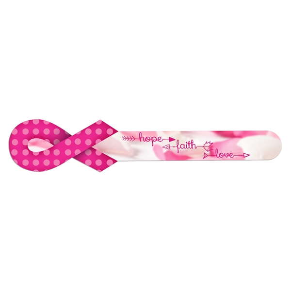 Ribbon Emery Board for Breast Cancer Awareness.... from ASI 34040 Alexander Mfg Co