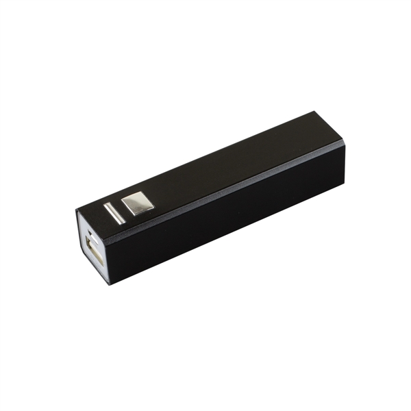 3 11/16" x 13/16" aluminum 2200mAh Powerbank and USB cable. Lithium... from ASI 62660 Innovation Line