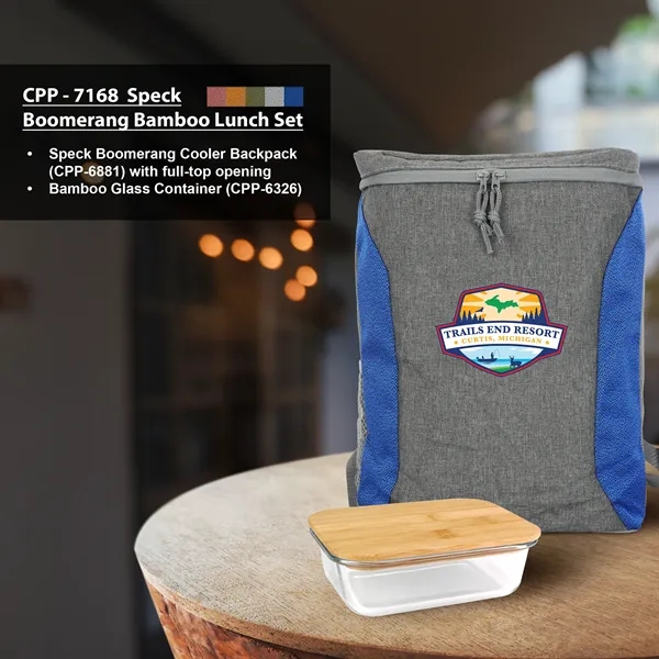 Speck Boomerang Bamboo Lunch Set... from ASI 30208 A P Specialties / AP Specialties