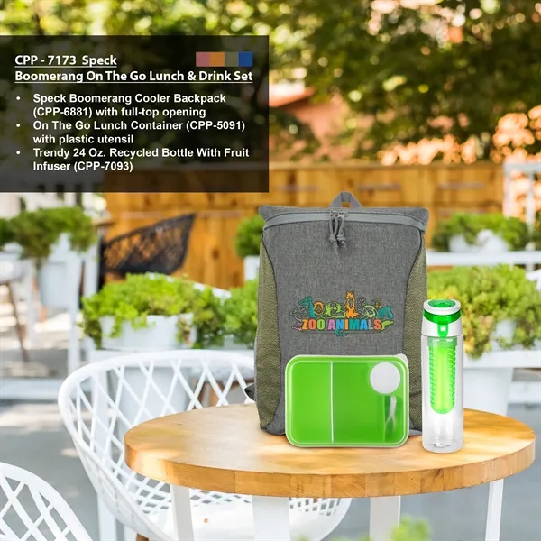 Speck Boomerang On The Go Lunch & Drink Set... from ASI 30208 A P Specialties / AP Specialties