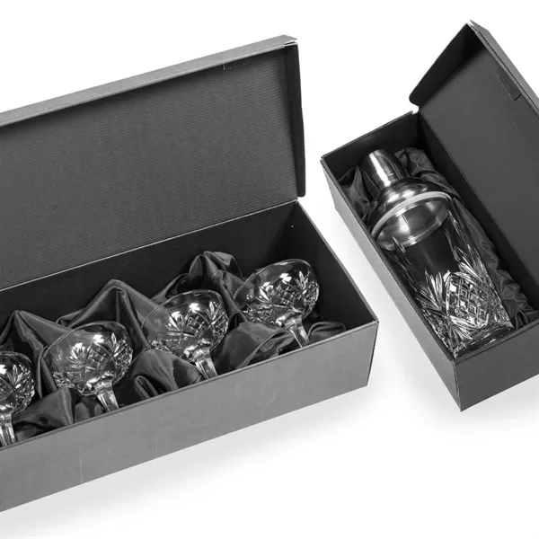 Brinkley Shaker & Cocktail Coupe Set... from ASI 84592 St Regis Group