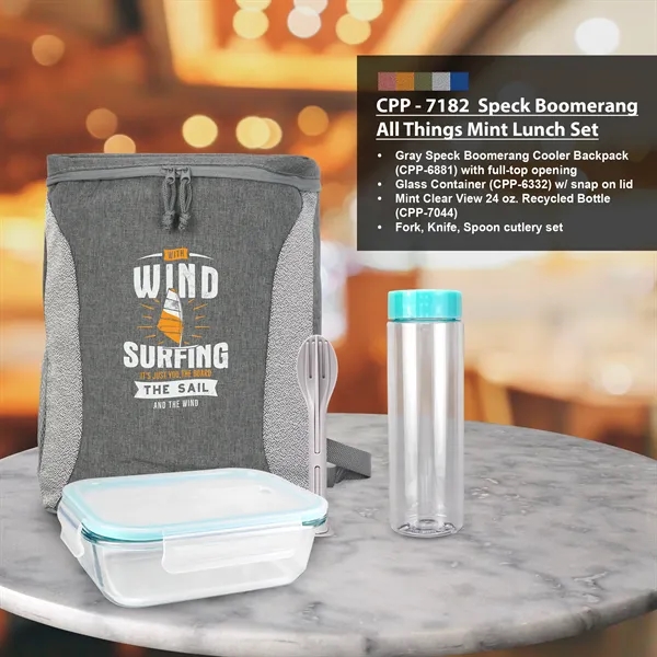Speck Boomerang All Things Mint Lunch Set... from ASI 30208 A P Specialties / AP Specialties