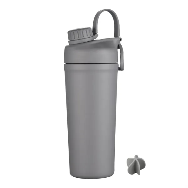 26 oz. double walled, pre-workout shaker bottle, protein shake mixing bottle,... from ASI 57655 STOPNGO Line