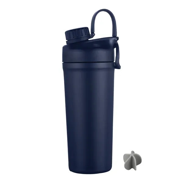 26 oz. double walled, pre-workout shaker bottle, protein shake mixing bottle,... from ASI 57655 STOPNGO Line