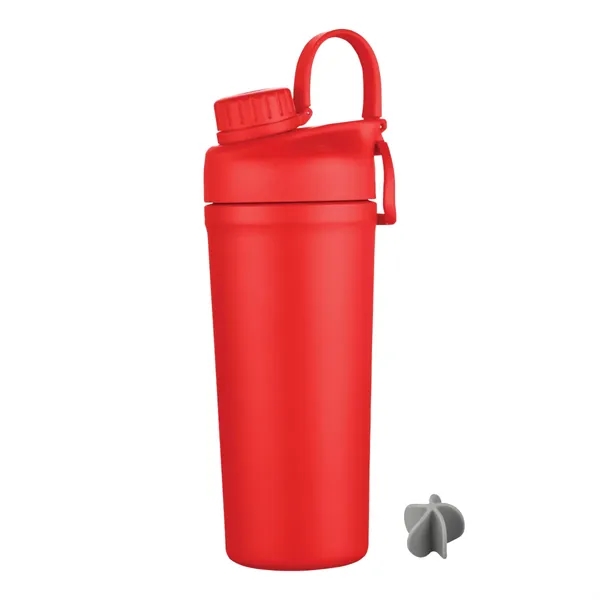 26 oz. double walled, pre-workout shaker bottle, protein shake mixing bottle,... from ASI 57655 STOPNGO Line