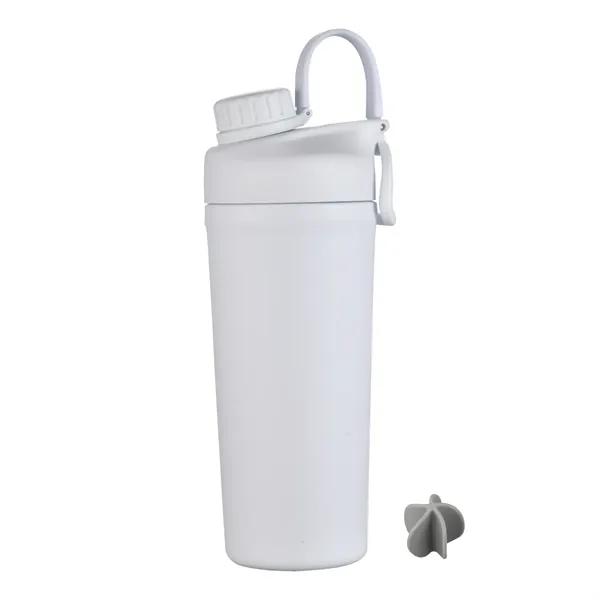 26 oz. double walled, pre-workout shaker bottle, protein shake mixing bottle,... from ASI 57655 STOPNGO Line