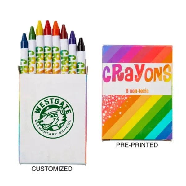 Non-toxic 8pk Crayons.... from ASI 52710 Lincoln Line