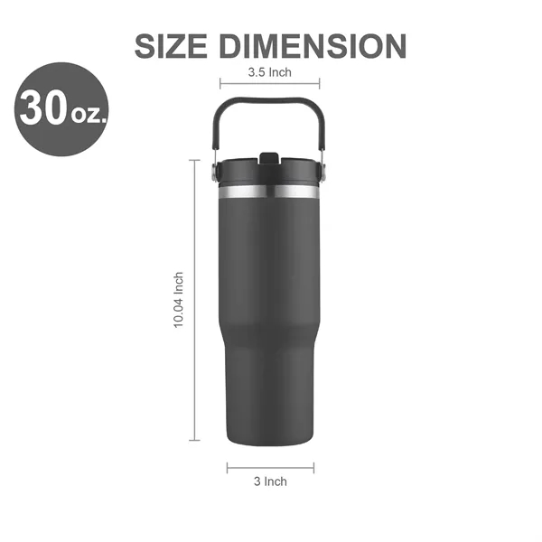 30 oz. Double Wall Stainless Steel Tumbler w/ Carrier... from ASI 39820 Opusline (Benmex)