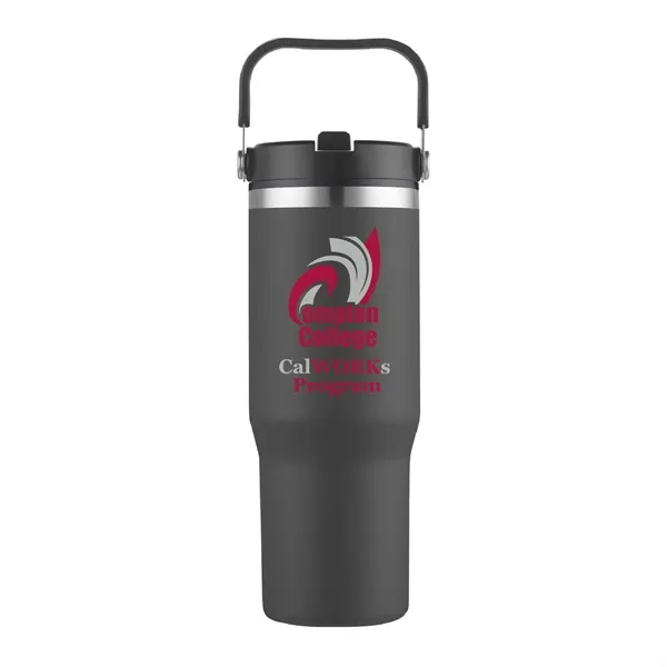 30 oz. Double Wall Stainless Steel Tumbler w/ Carrier... from ASI 39820 Opusline (Benmex)