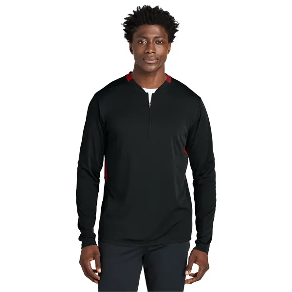 Sport-Tek Club 1/4-Zip Pullover... from ASI 84863 SanMar