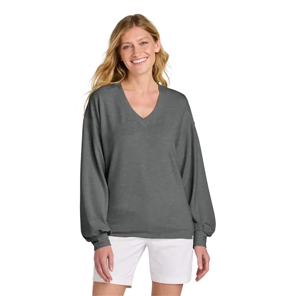 TravisMathew Women's Long Weekend V-Neck... from ASI 84863 SanMar