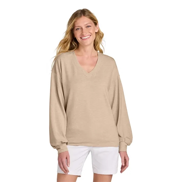 TravisMathew Women's Long Weekend V-Neck... from ASI 84863 SanMar