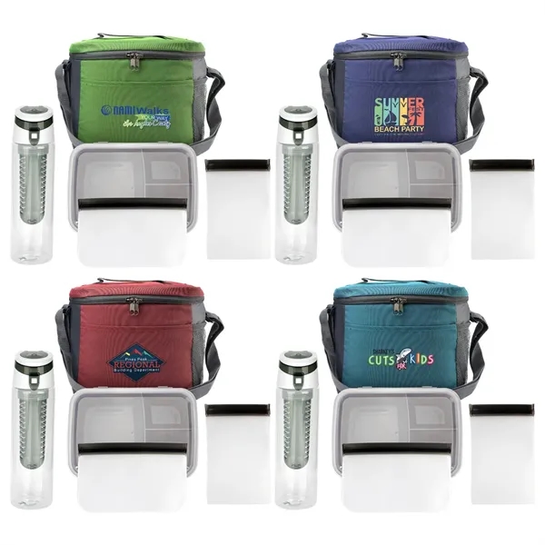 Modern Food Storage Lunch & Bottle Set... from ASI 30208 A P Specialties / AP Specialties