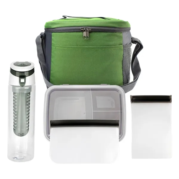 Modern Food Storage Lunch & Bottle Set... from ASI 30208 A P Specialties / AP Specialties