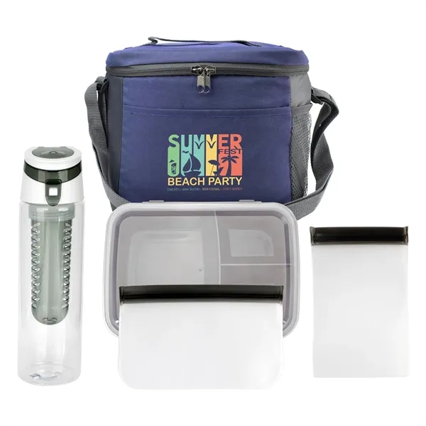 Modern Food Storage Lunch & Bottle Set... from ASI 30208 A P Specialties / AP Specialties