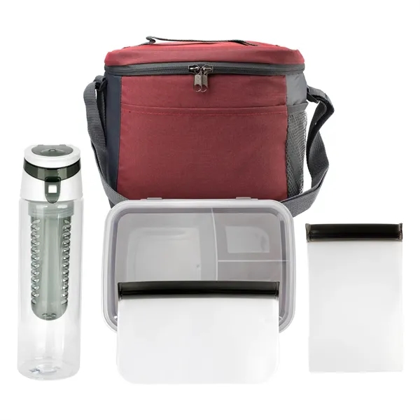 Modern Food Storage Lunch & Bottle Set... from ASI 30208 A P Specialties / AP Specialties