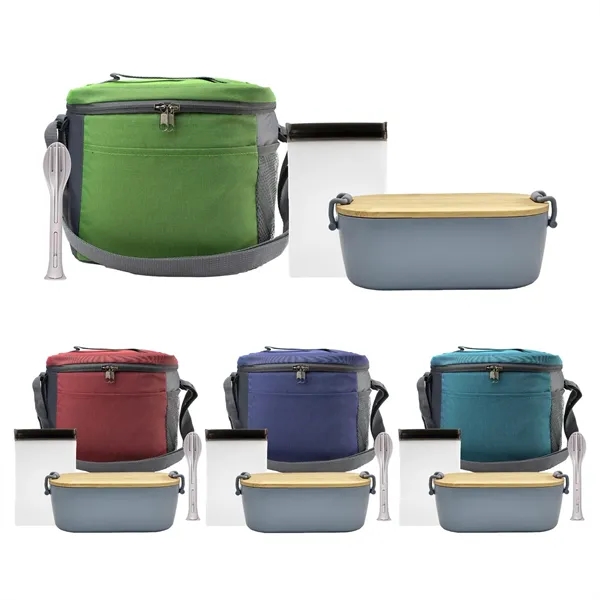 Modern Bamboo, Utensil & Snack Set... from ASI 30208 A P Specialties / AP Specialties