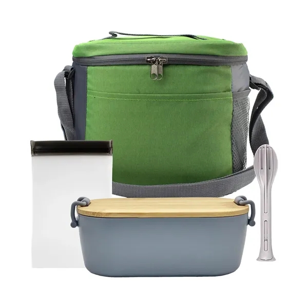 Modern Bamboo, Utensil & Snack Set... from ASI 30208 A P Specialties / AP Specialties