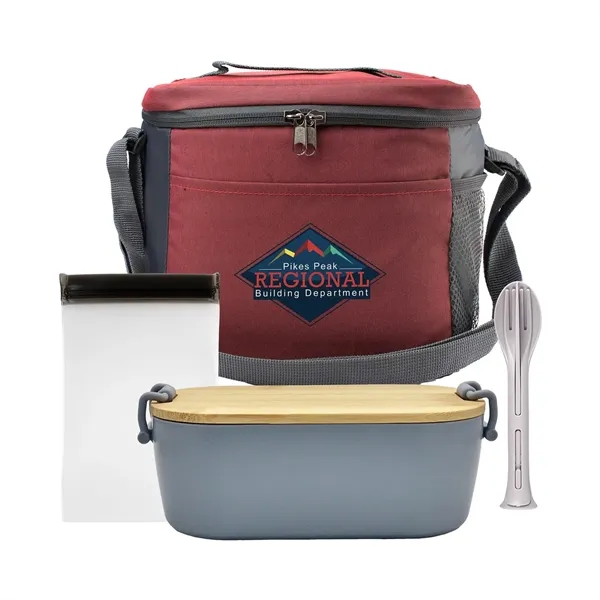 Modern Bamboo, Utensil & Snack Set... from ASI 30208 A P Specialties / AP Specialties