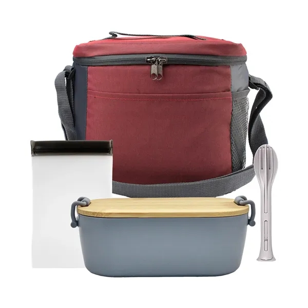 Modern Bamboo, Utensil & Snack Set... from ASI 30208 A P Specialties / AP Specialties