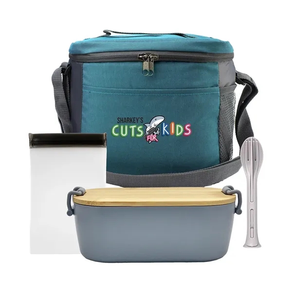 Modern Bamboo, Utensil & Snack Set... from ASI 30208 A P Specialties / AP Specialties