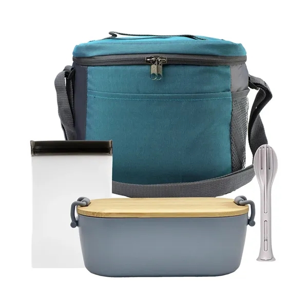 Modern Bamboo, Utensil & Snack Set... from ASI 30208 A P Specialties / AP Specialties