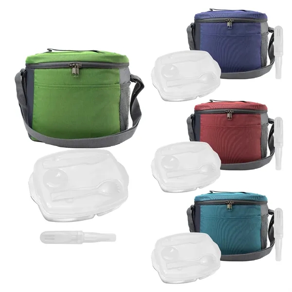 Modern Lunch Tray & Cutlery Set... from ASI 30208 A P Specialties / AP Specialties