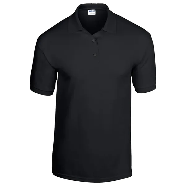 Jersey knit short-sleeve polo shirt with wood-toned buttons; includes welt-knit collar... from ASI 31260 AdCapitol